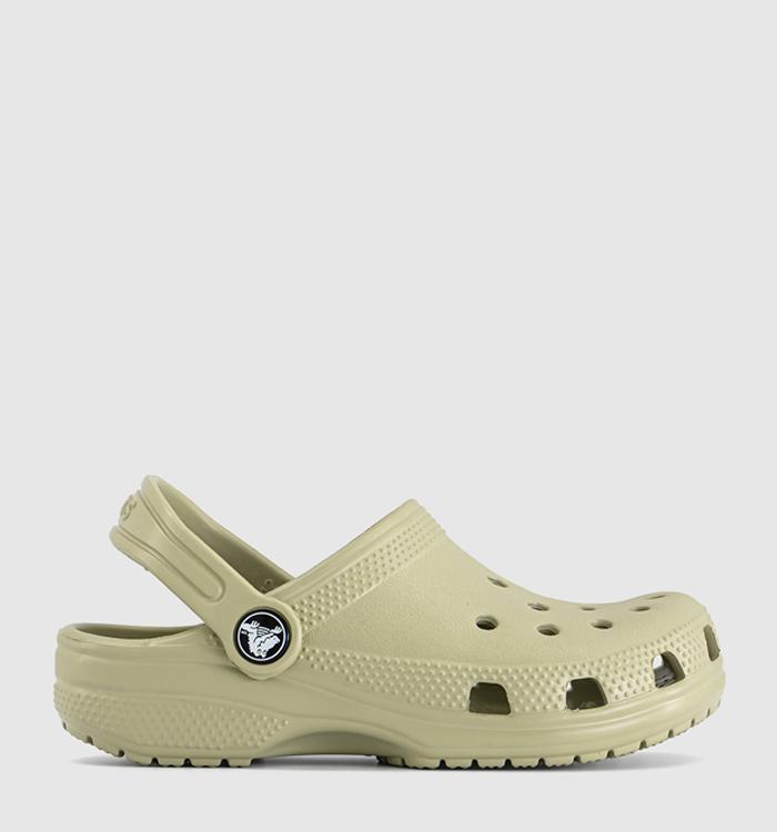 Crocs Classic Kids Clogs Tac Green