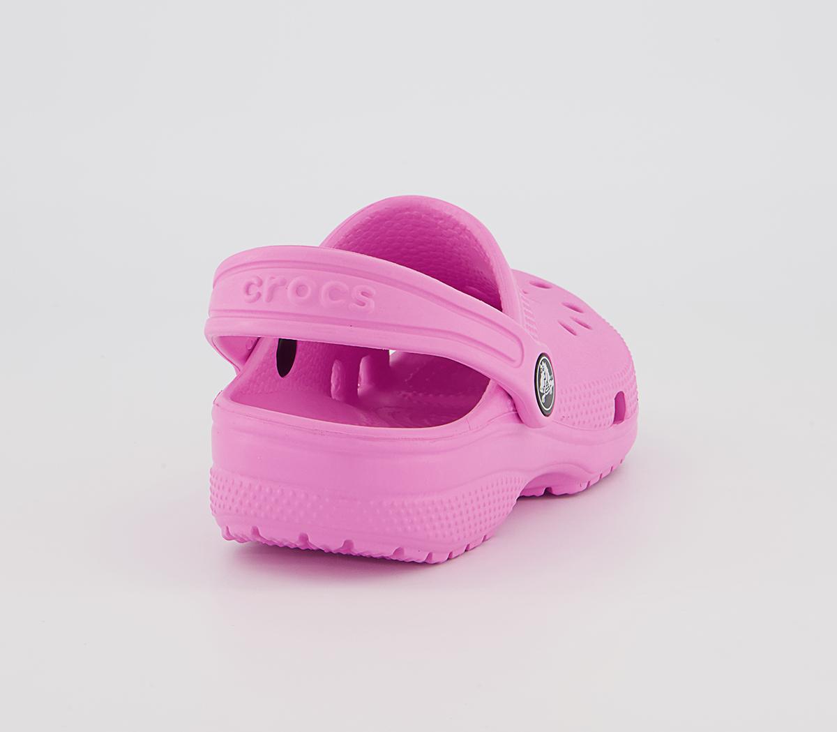 Crocs Classic Kids Clogs Crocs Classic Kids Clogs Taffy Pink