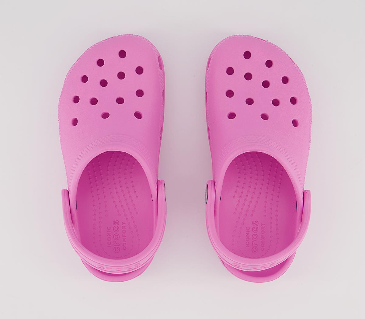 Crocs Classic Kids Clogs Crocs Classic Kids Clogs Taffy Pink