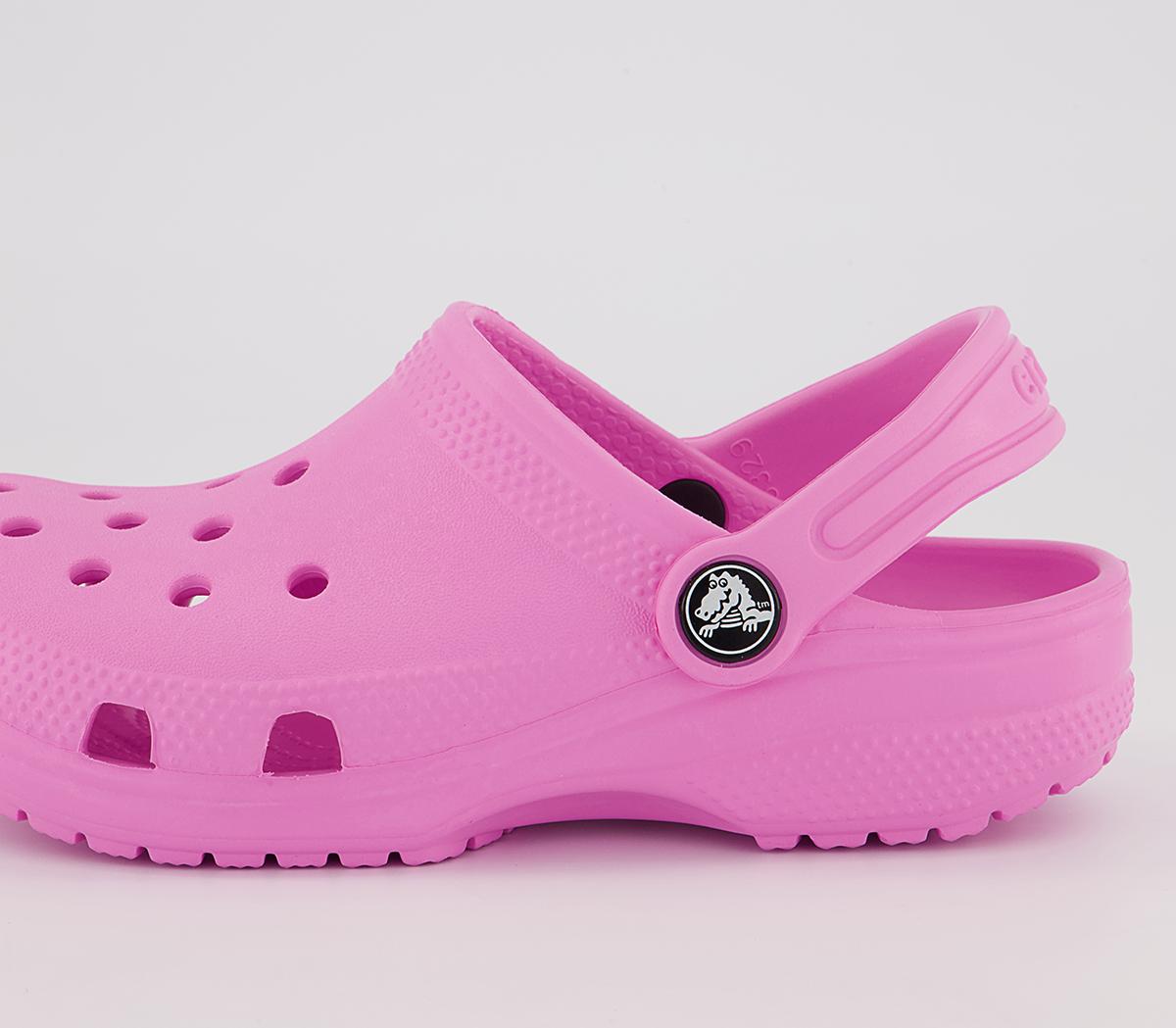 Crocs Classic Kids Clogs Crocs Classic Kids Clogs Taffy Pink