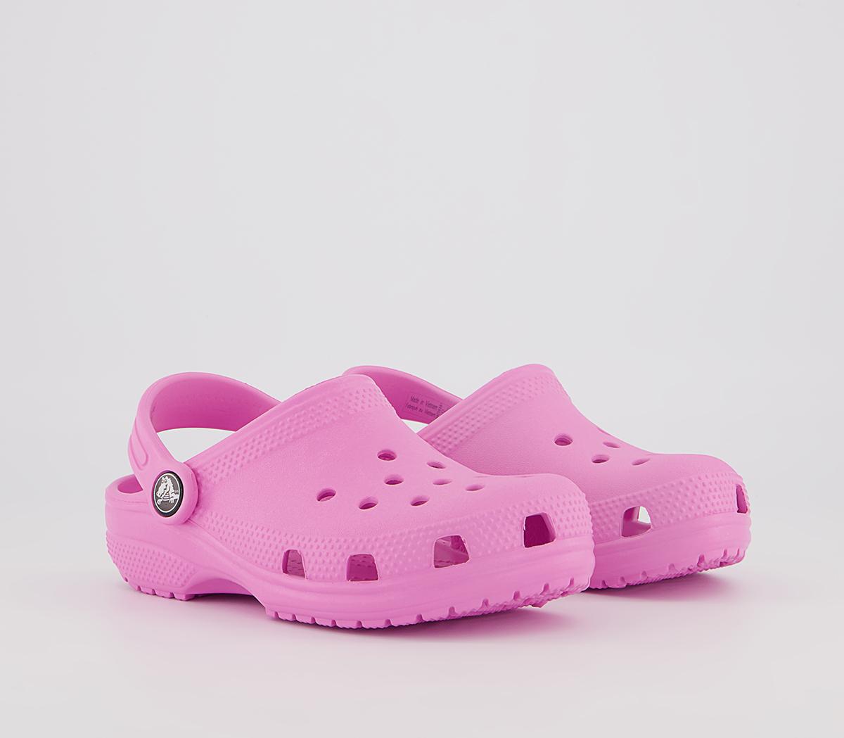 Crocs Classic Kids Clogs Crocs Classic Kids Clogs Taffy Pink