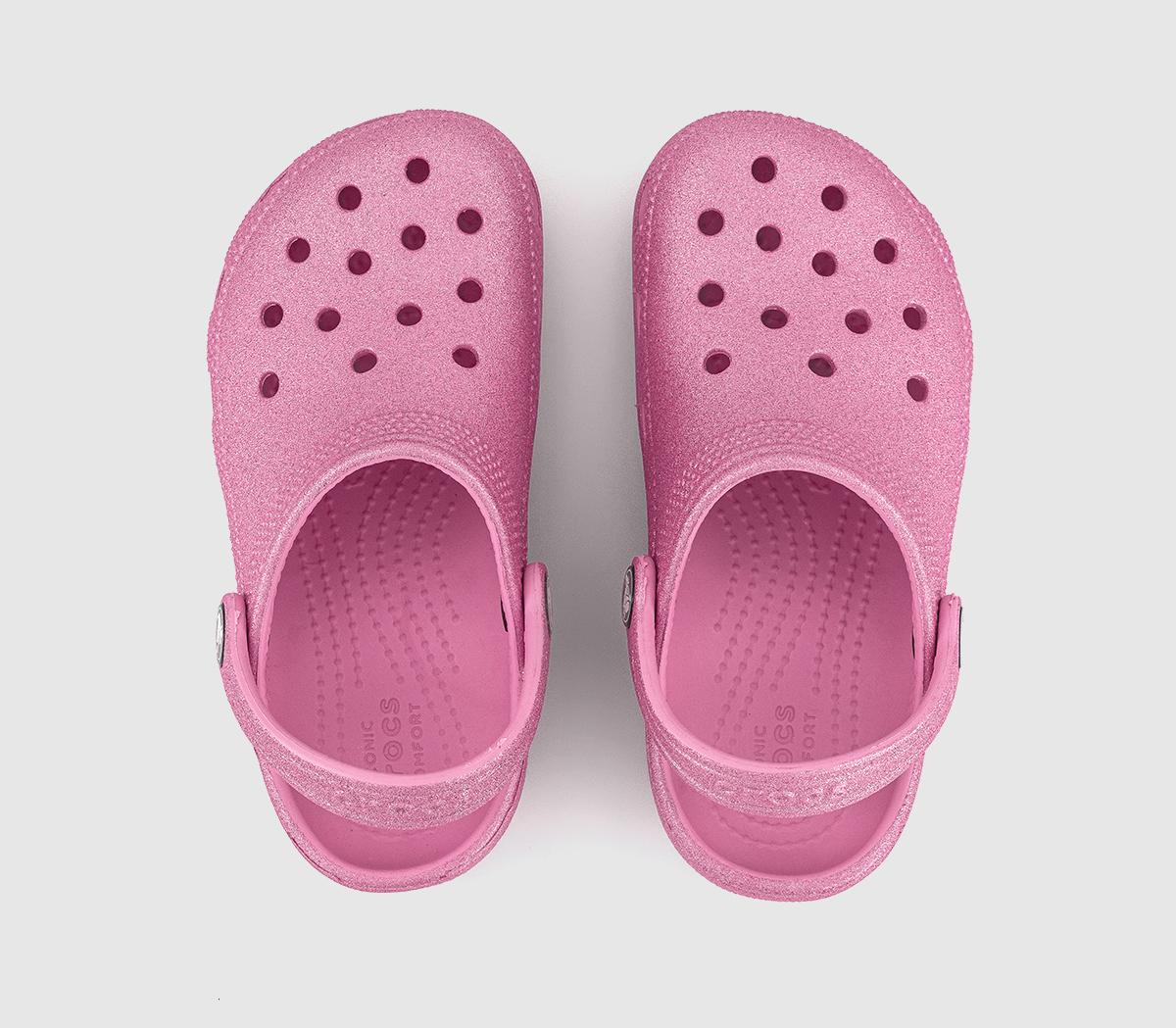 CrocsClassic Clogs Kids CrocsClassic Clogs KidsPink Tweed Glitter