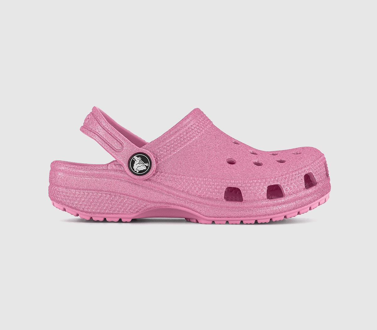 CrocsClassic Clogs Kids CrocsClassic Clogs KidsPink Tweed Glitter