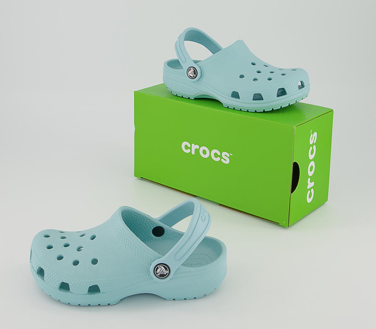 Crocs Classic Kids Clogs Crocs Classic Kids Clogs Pure Water