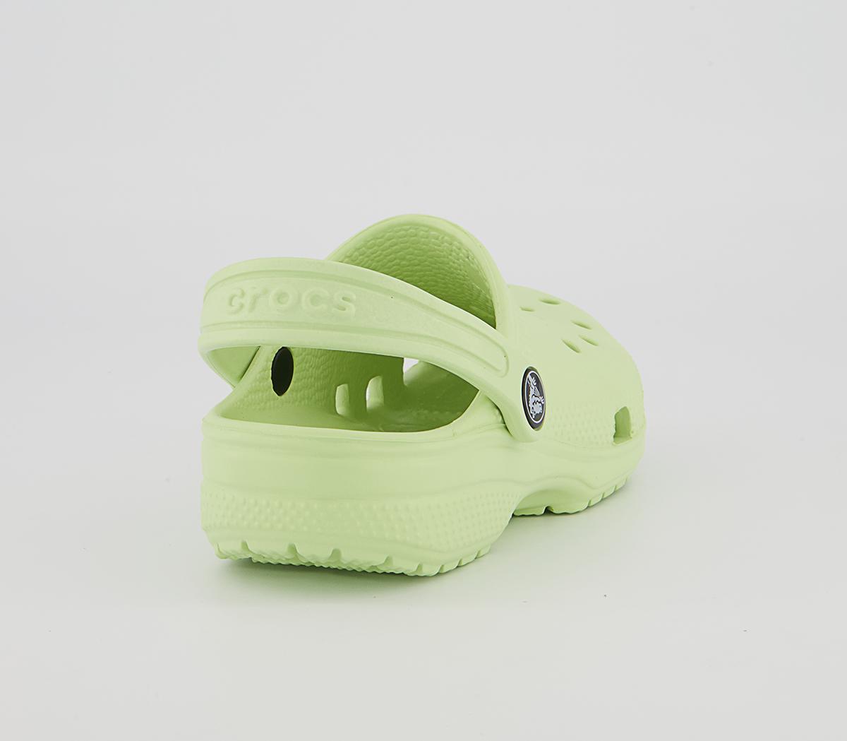 Crocs Classic Kids Clogs Crocs Classic Kids Clogs Celery