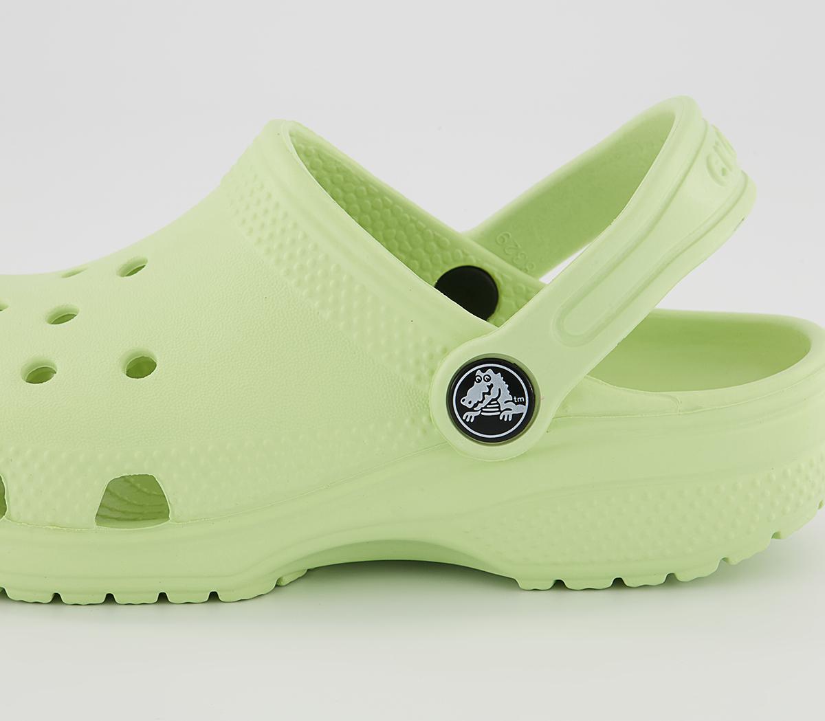 Crocs Classic Kids Clogs Crocs Classic Kids Clogs Celery