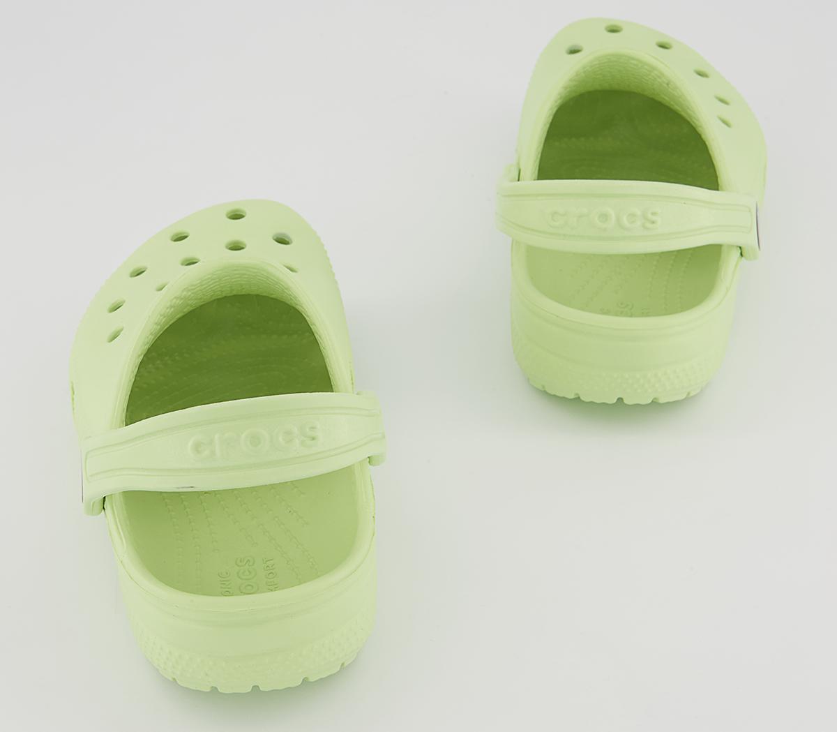 Crocs Classic Kids Clogs Crocs Classic Kids Clogs Celery