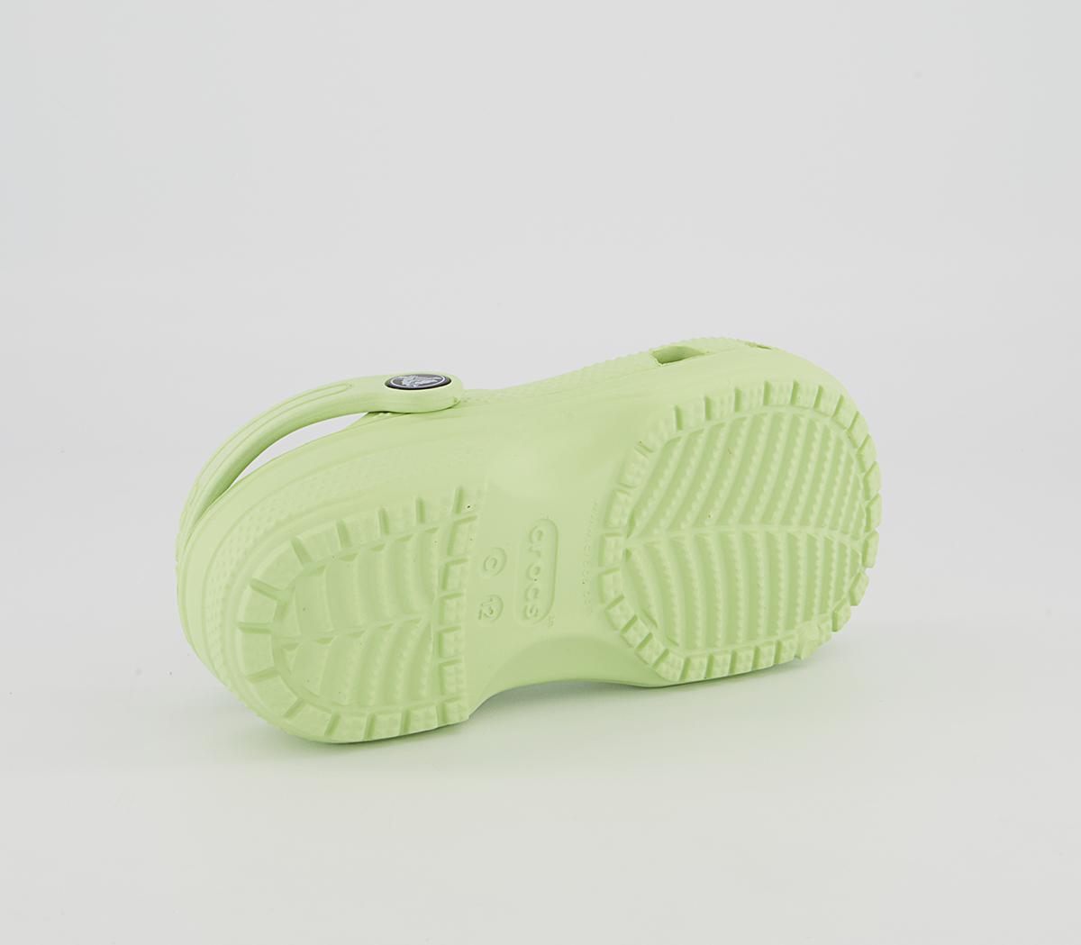 Crocs Classic Kids Clogs Crocs Classic Kids Clogs Celery