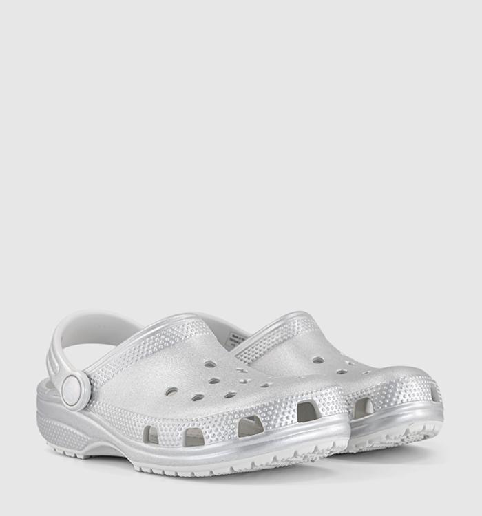 Crocs Classic Clogs K Silver Metallic