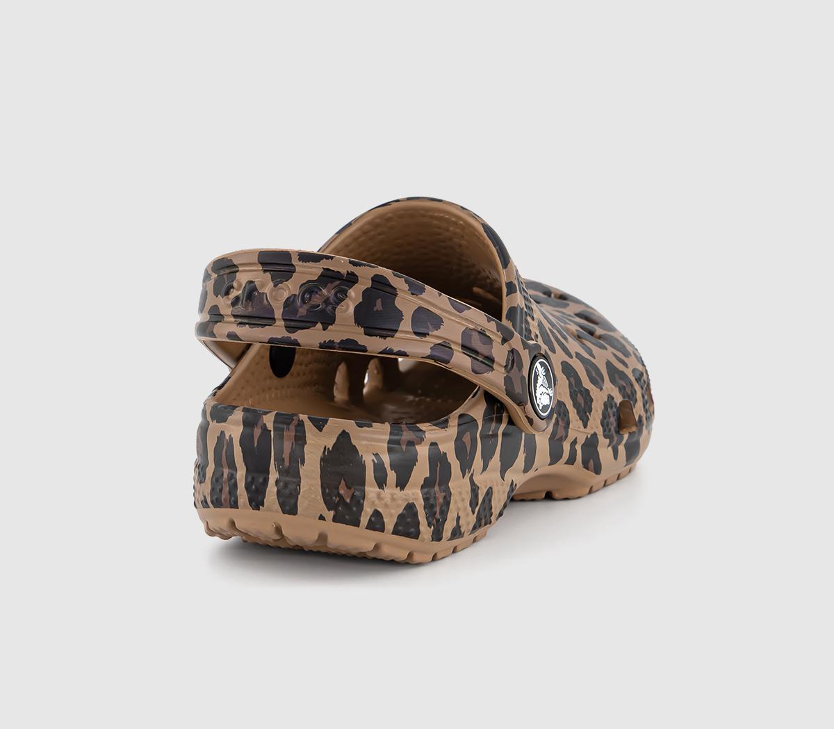 CrocsClassic Clogs KidsSepia Leopard