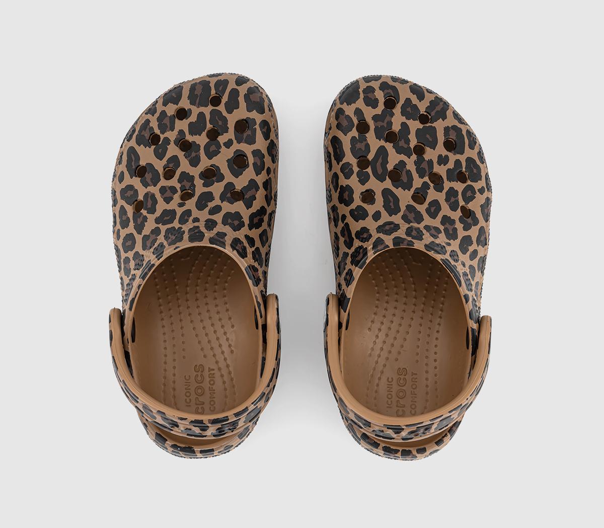 CrocsClassic Clogs KidsSepia Leopard