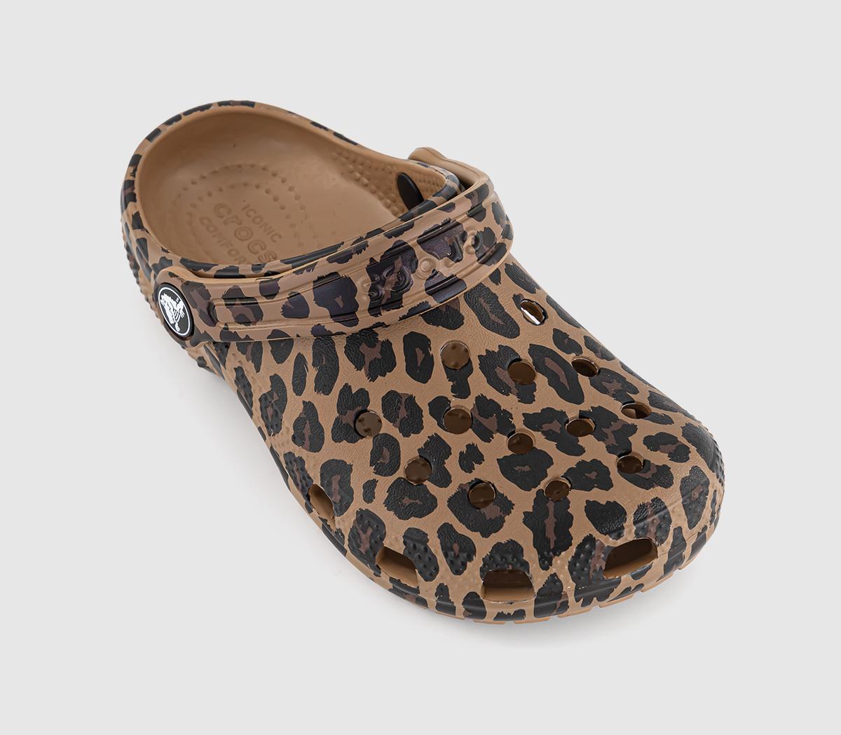 CrocsClassic Clogs KidsSepia Leopard
