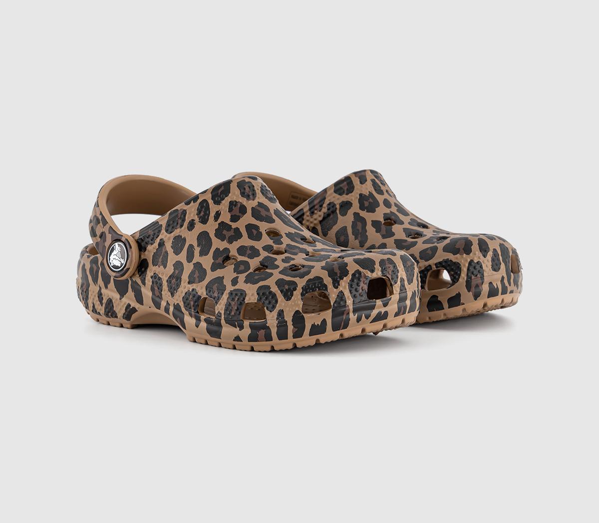 CrocsClassic Clogs KidsSepia Leopard