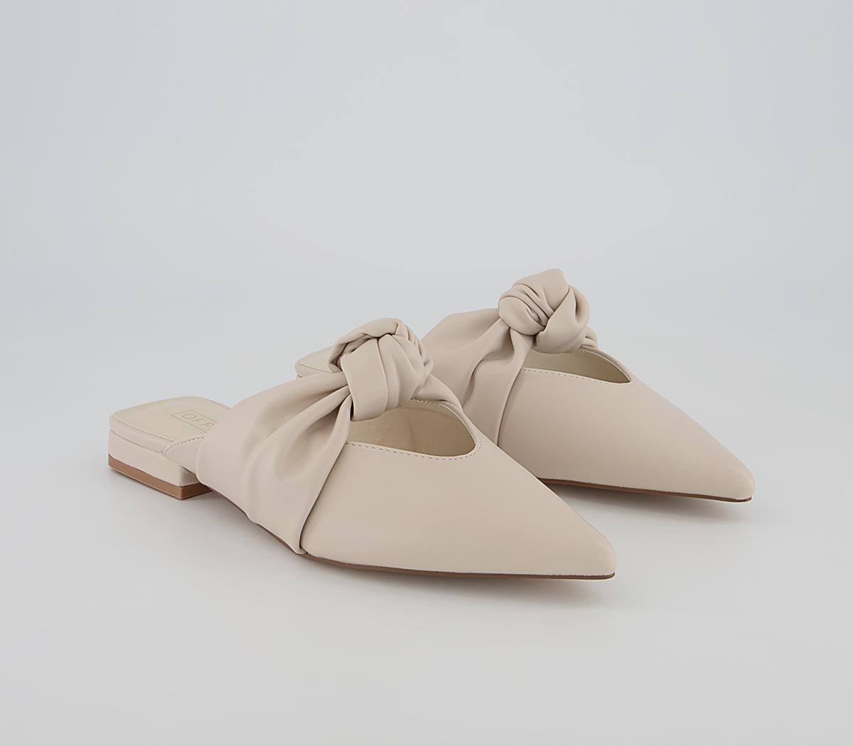 OFFICEFoxy Knotted MulesOff White