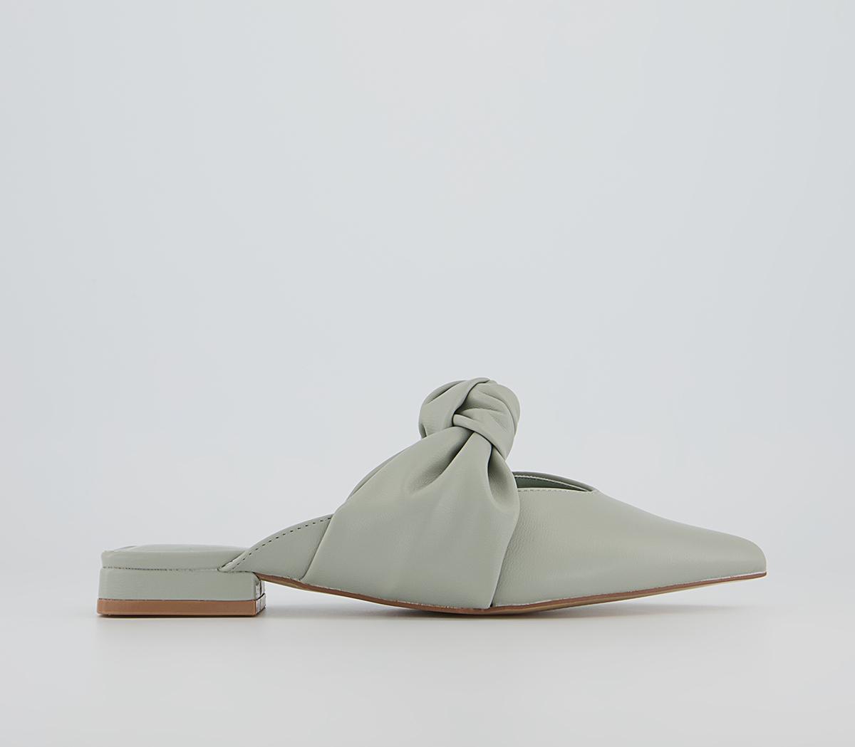 OfficeFoxy Knotted Mules OfficeFoxy Knotted MulesMint
