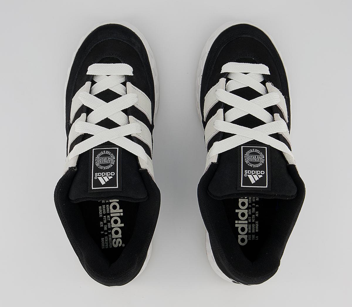 adidas Adimatic Trainers adidas Adimatic Trainers Core Black Crystal White