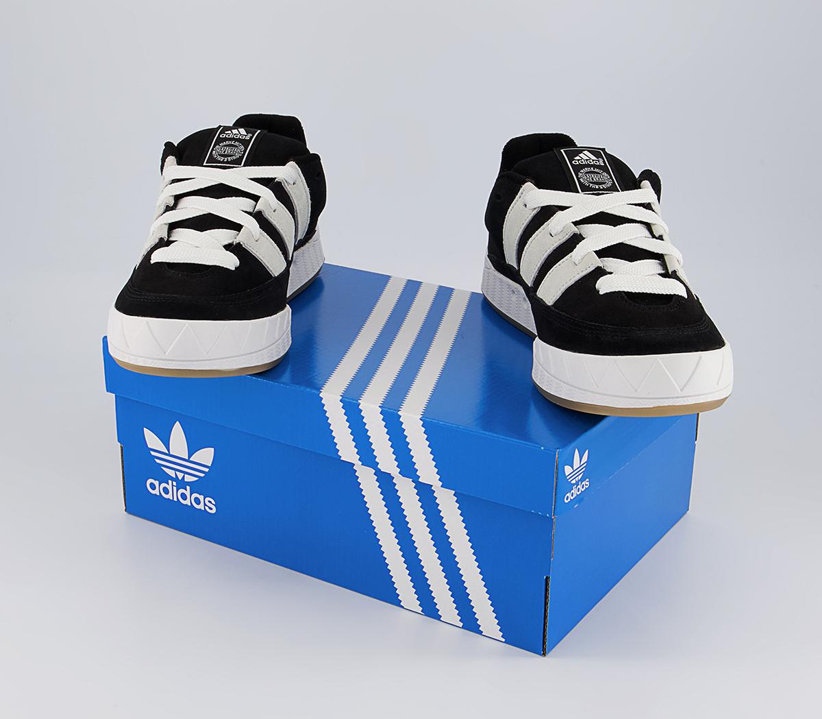 adidas Adimatic Trainers adidas Adimatic Trainers Core Black Crystal White
