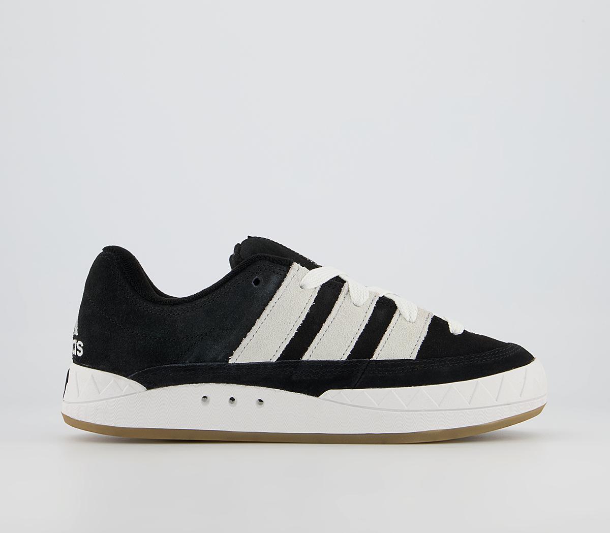 adidas Adimatic Trainers Core Black Crystal White - Men's Trainers