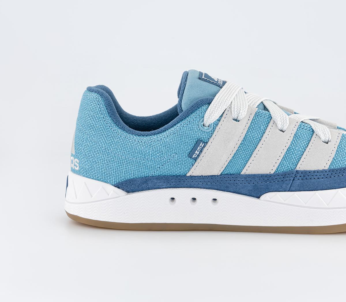 adidas Adimatic Trainers Preloved Blue Crystal White - Men's Trainers