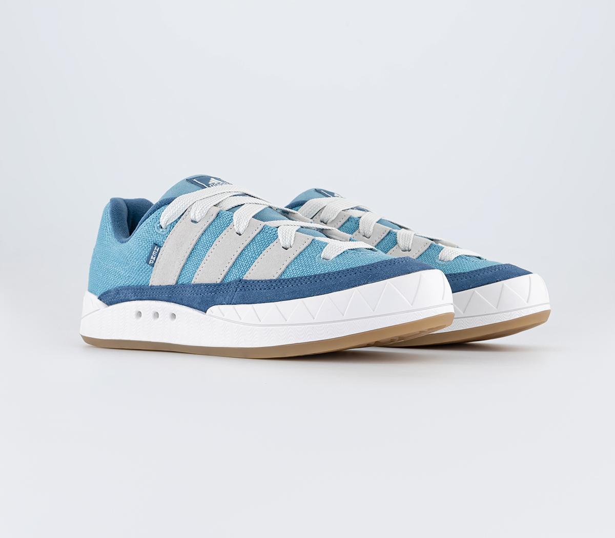 adidas Adimatic Trainers Preloved Blue Crystal White - Men's Trainers