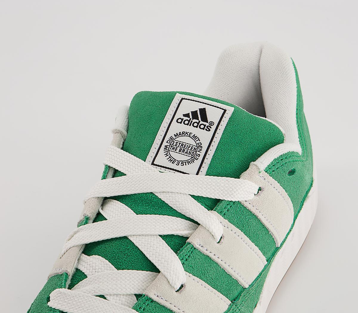 adidas Adimatic Trainers Green Crystal White - Men's Trainers