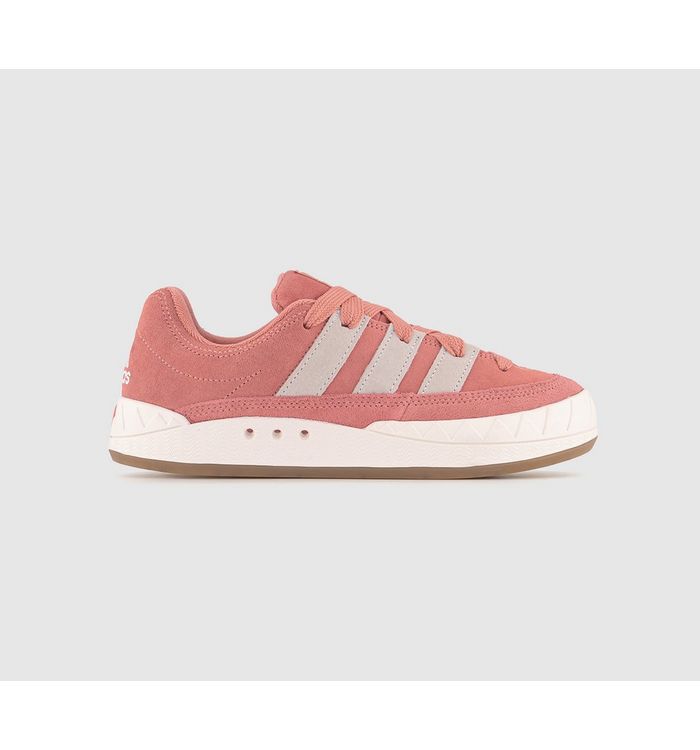 Adidas Adimatic Trainers Wonder Clay Off White Gum In Pink