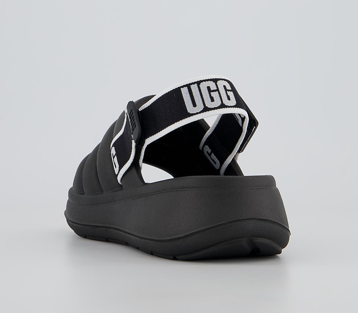 UGG Ugg Sport Yeah Sliders UGG Ugg Sport Yeah Sliders Black