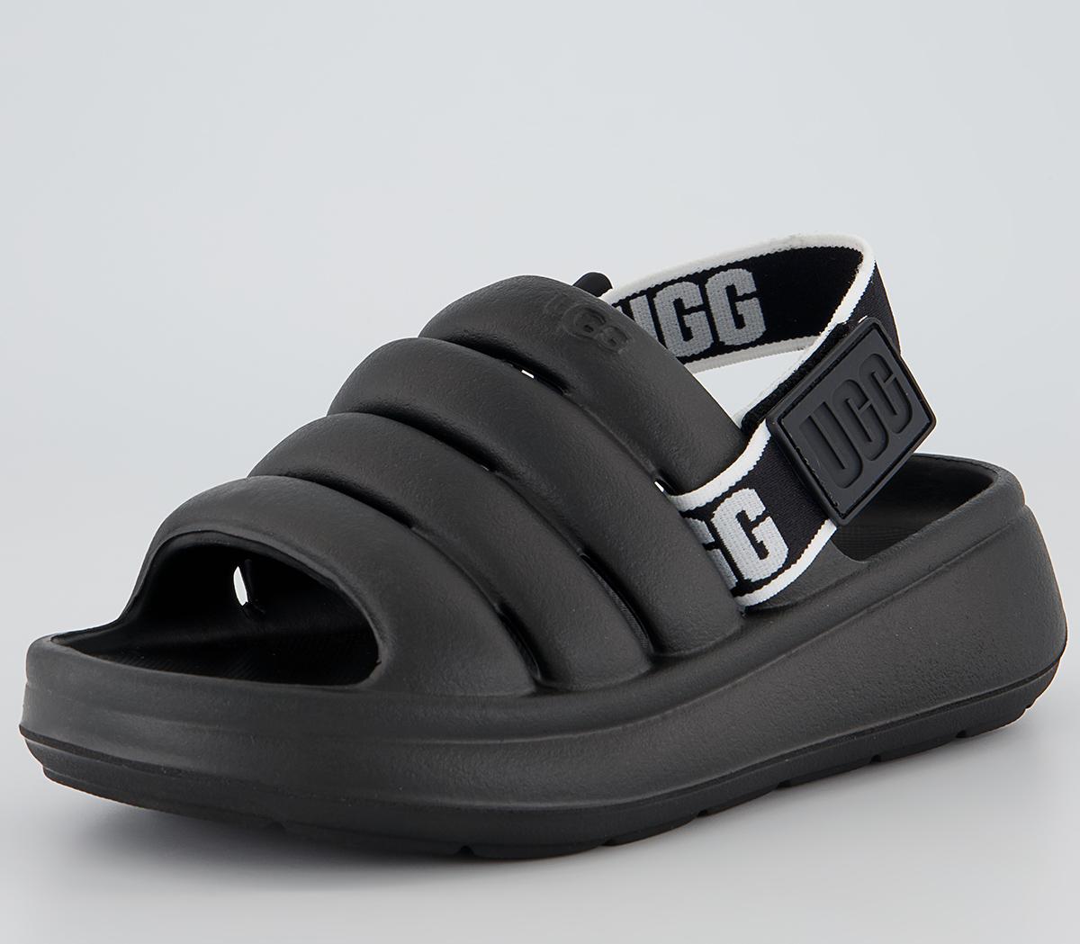 UGG Ugg Sport Yeah Sliders UGG Ugg Sport Yeah Sliders Black