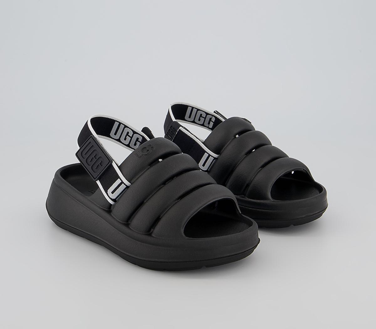 UGG Ugg Sport Yeah Sliders UGG Ugg Sport Yeah Sliders Black