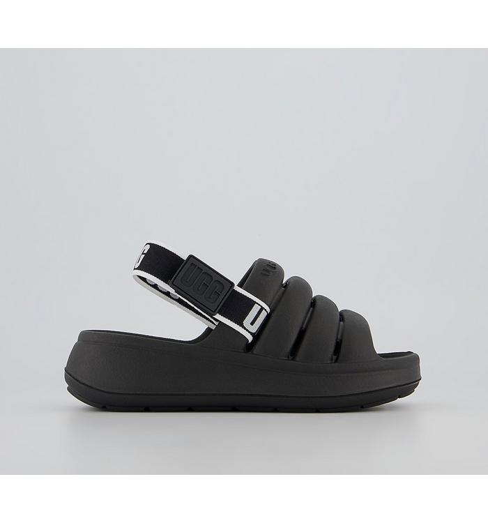 UGG Ugg Sport Yeah Sliders Black - Youth Trainers  Shoes