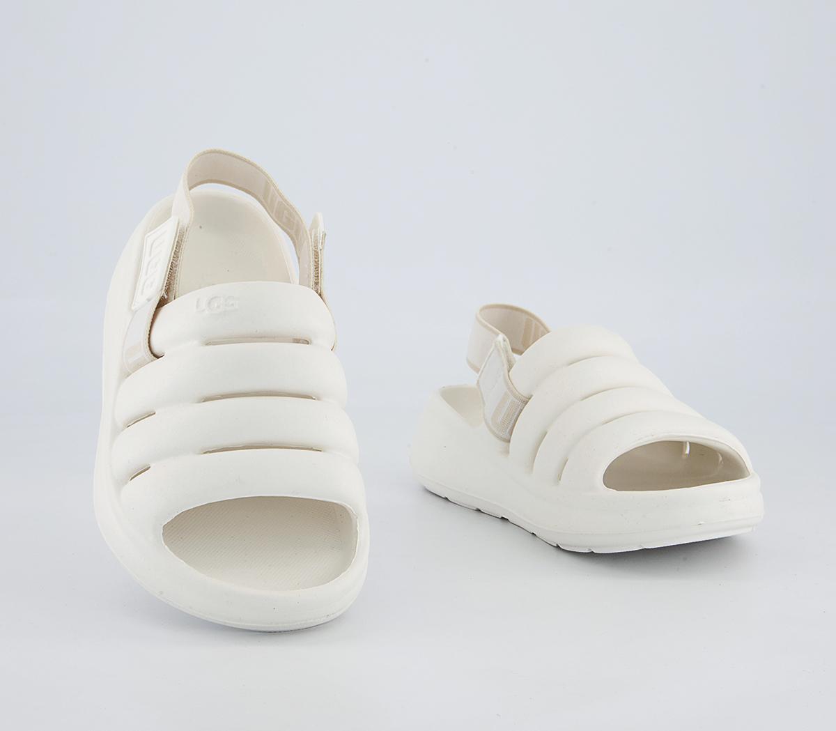 UGG Sport Yeah Sliders UGG Sport Yeah Sliders Bright White