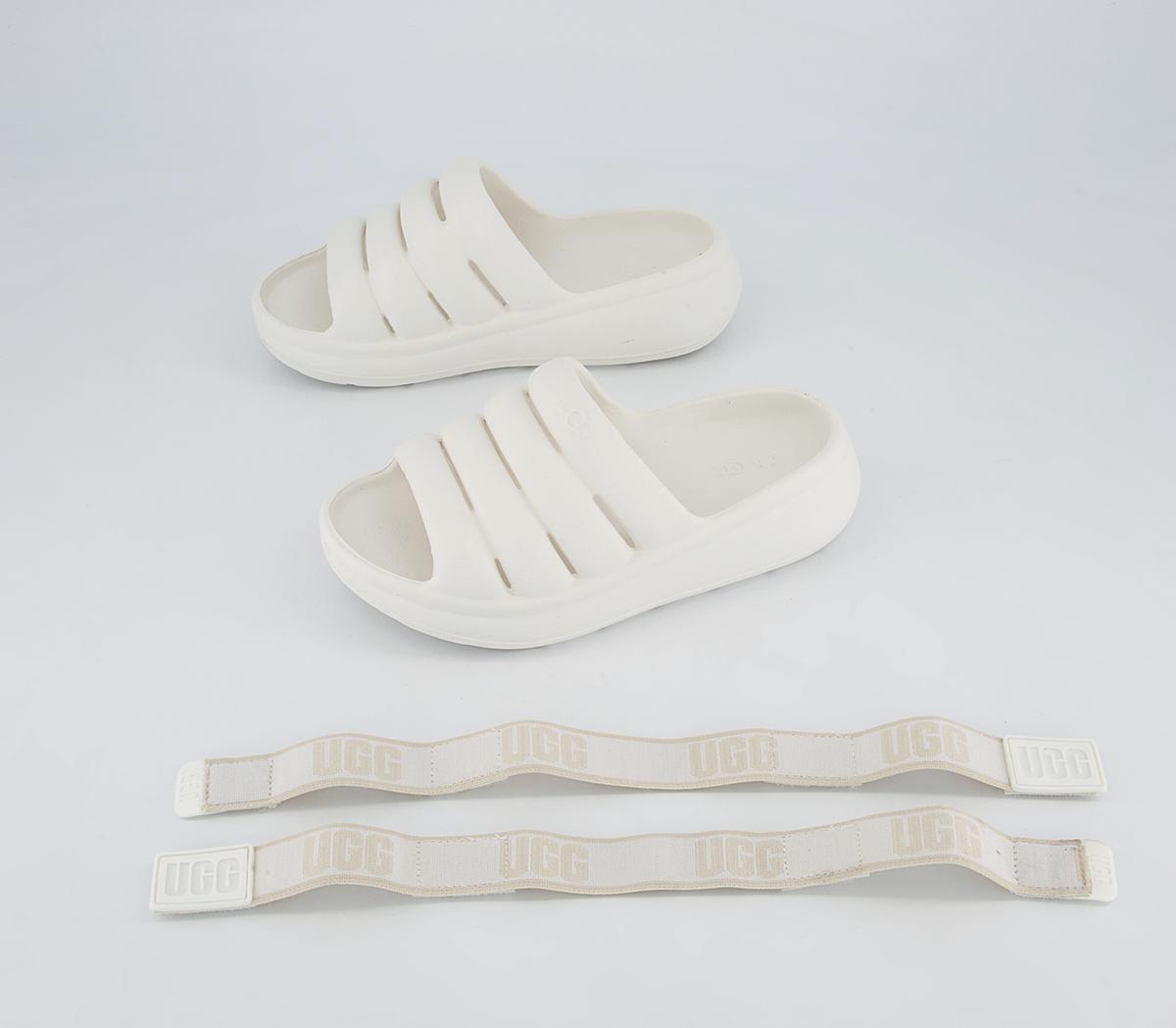 UGG Sport Yeah Sliders UGG Sport Yeah Sliders Bright White