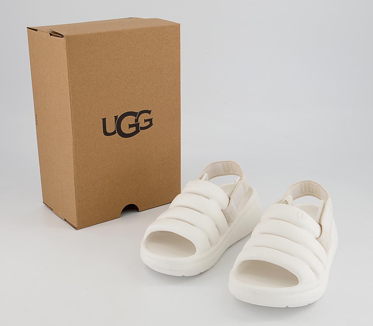 UGG Sport Yeah Sliders UGG Sport Yeah Sliders Bright White