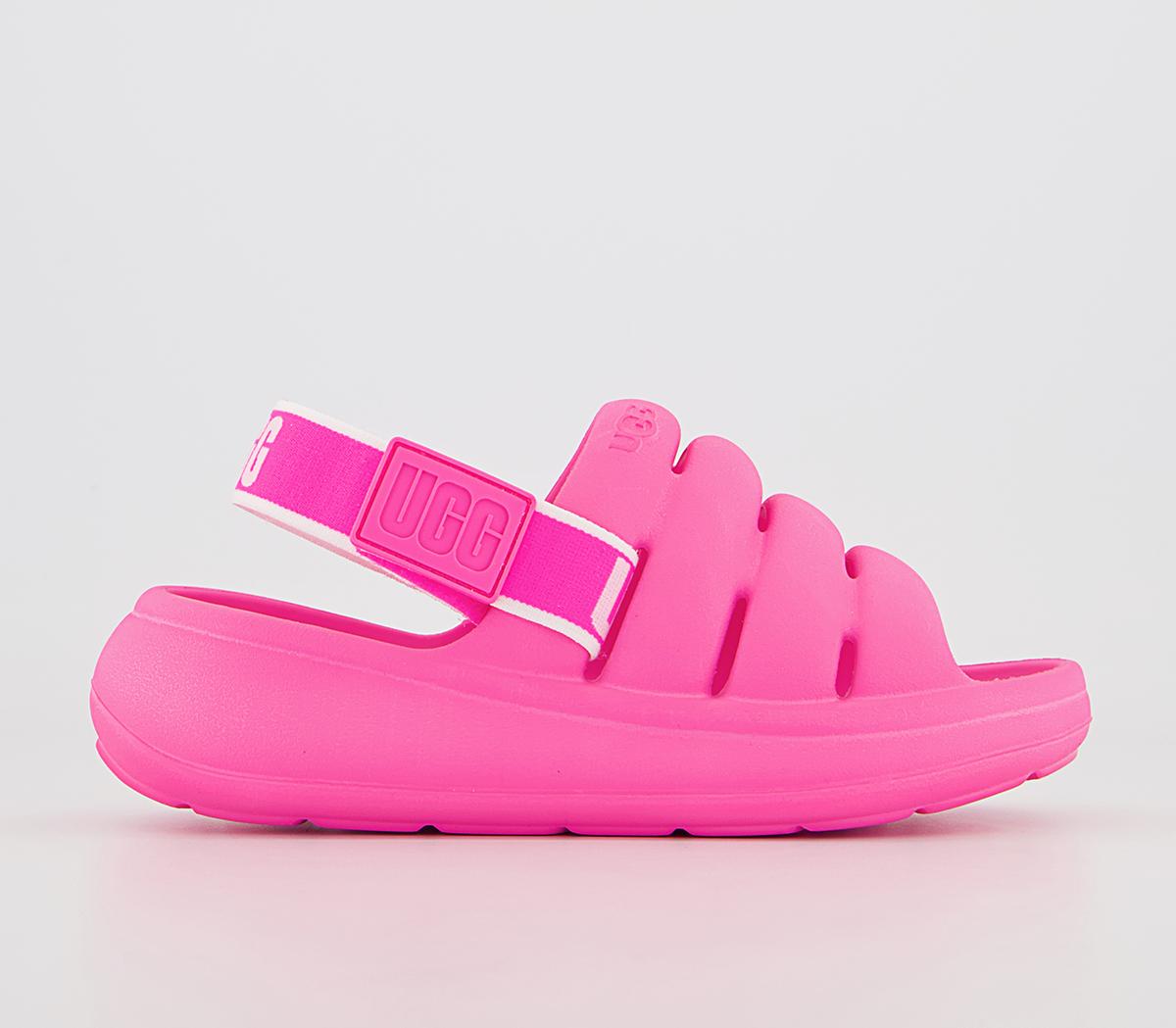 UGG Ugg Sport Yeah Sliders Taffy Pink - Youth Trainers & Shoes