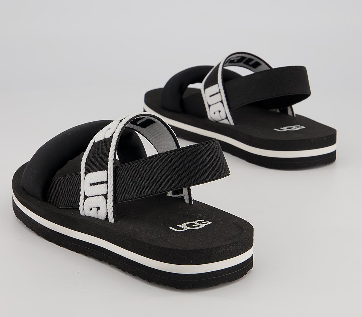 UGG Ugg Zuma Sling Kids Black - Kids’ Summer Shoes