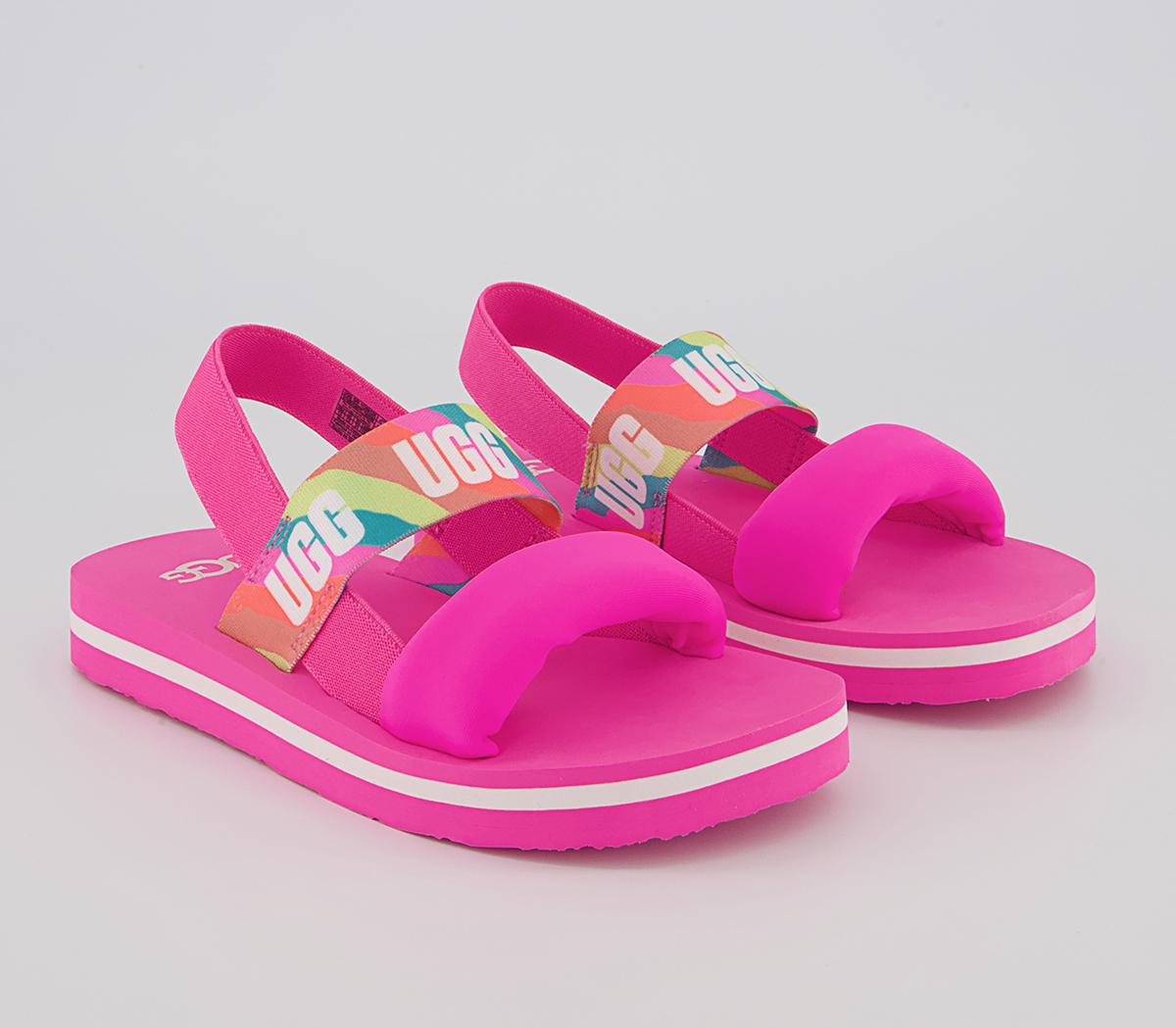 UGG Ugg Zuma Sling Kids Slides UGG Ugg Zuma Sling Kids Slides Taffy Pink
