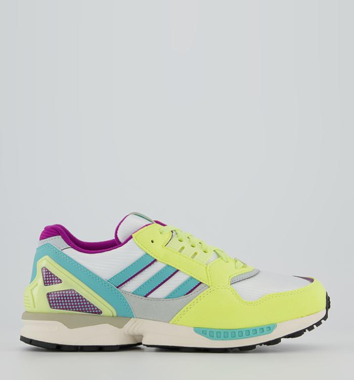 adidas Consortium Zx 9000 Trainers Pulse Yellow Mint