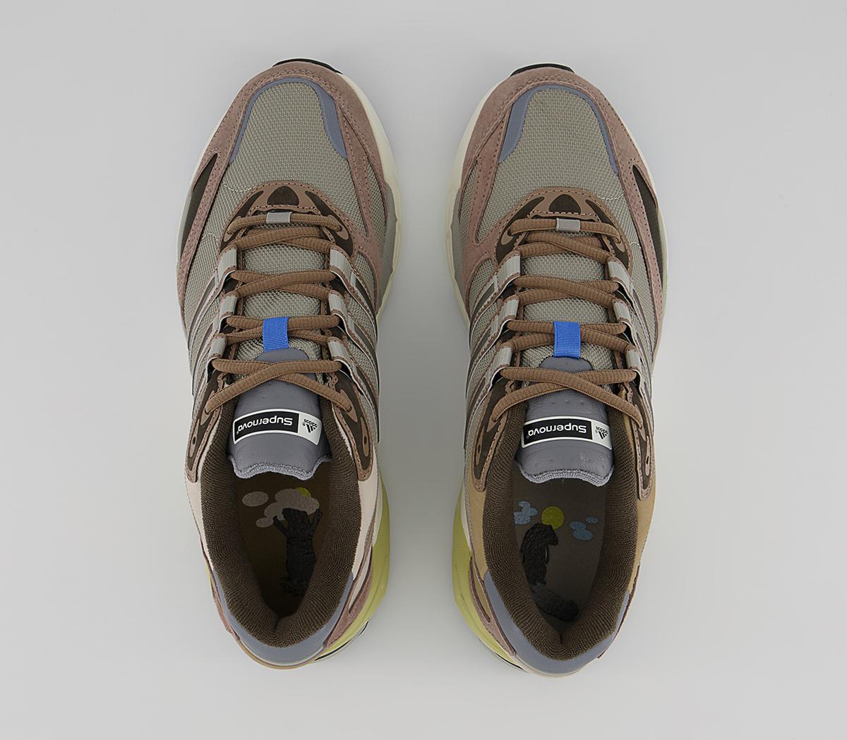 adidas Consortium Supernova Cushion 7 Trainers adidas Consortium Supernova Cushion 7 Trainers Gd Brown White Sesame