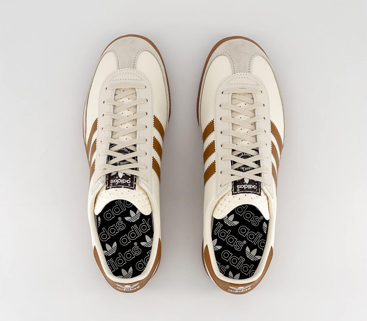 adidasTriest TrainersCream White Green