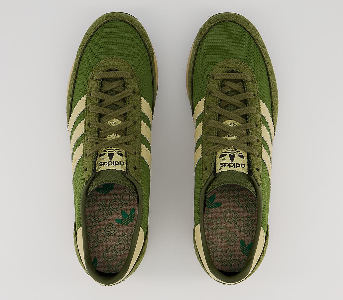 adidas Moss Side Trainers Dust Green Sand Craft Green - Men's Terrace ...