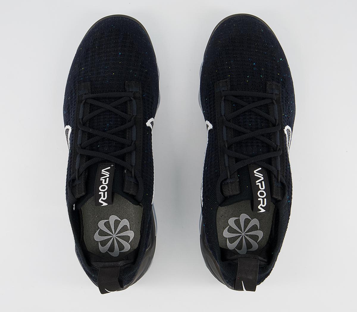 Nike Vapormax 2021 Trainers Nike Vapormax 2021 Trainers Black White Metallic Silver