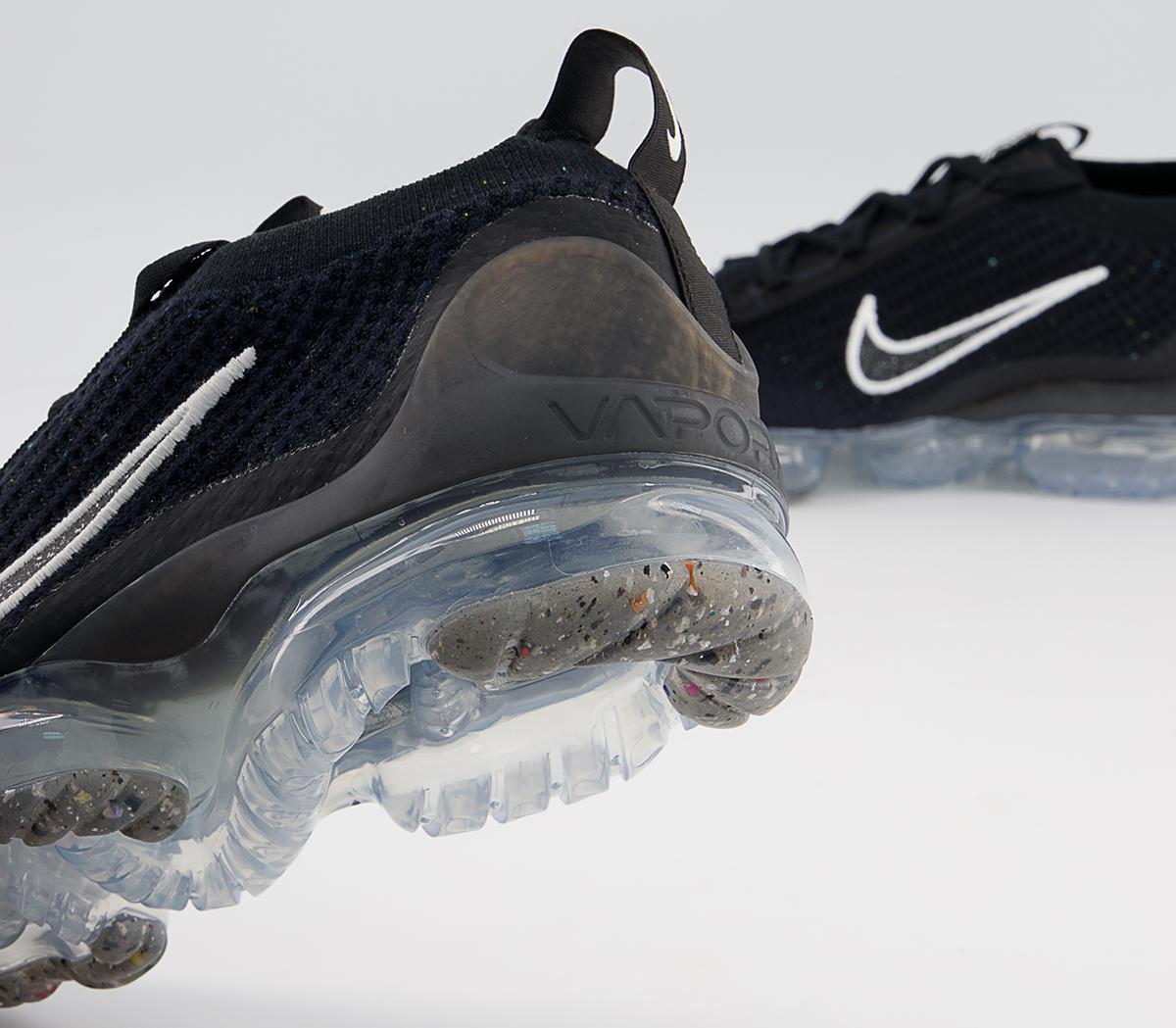 Nike Vapormax 2021 Trainers Nike Vapormax 2021 Trainers Black White Metallic Silver
