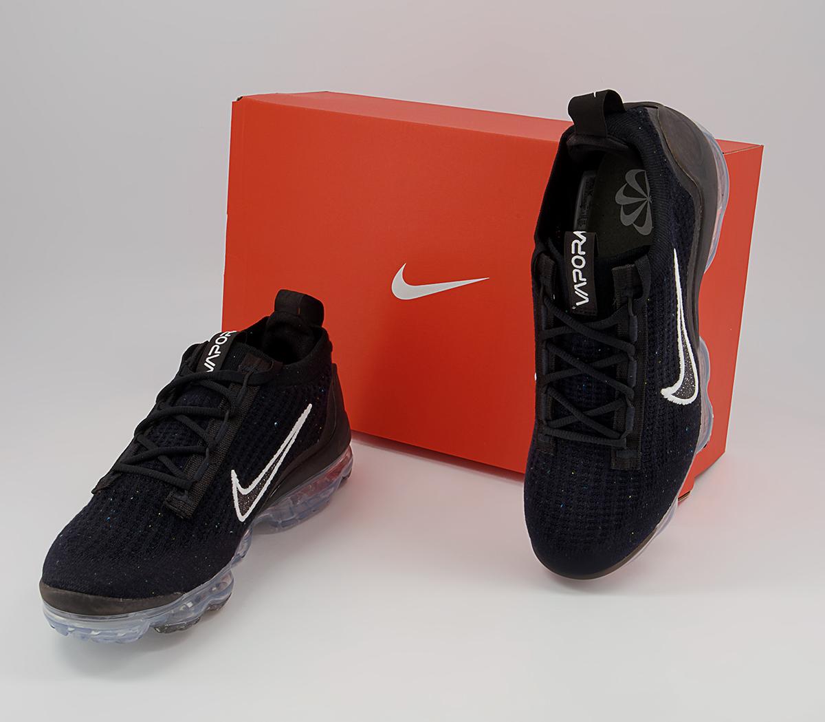 Nike Vapormax 2021 Trainers Nike Vapormax 2021 Trainers Black White Metallic Silver