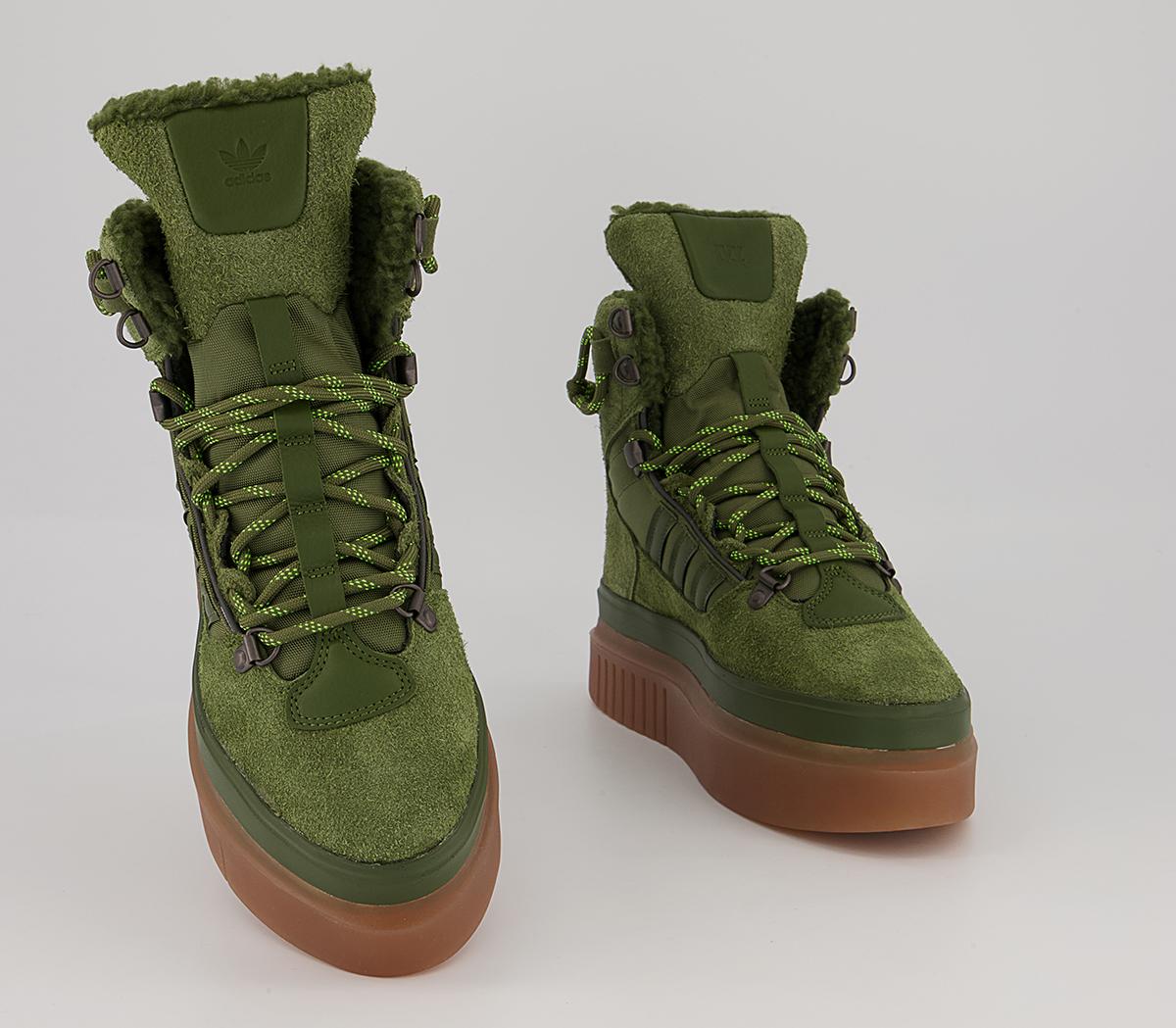 adidas Ivp Super Sleek Boots V1 adidas Ivp Super Sleek Boots V1 Wild Pine Focus Olive Solar Green