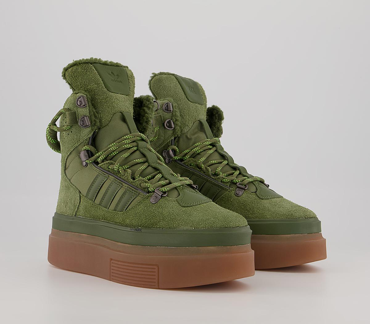 adidas Ivp Super Sleek Boots V1 adidas Ivp Super Sleek Boots V1 Wild Pine Focus Olive Solar Green