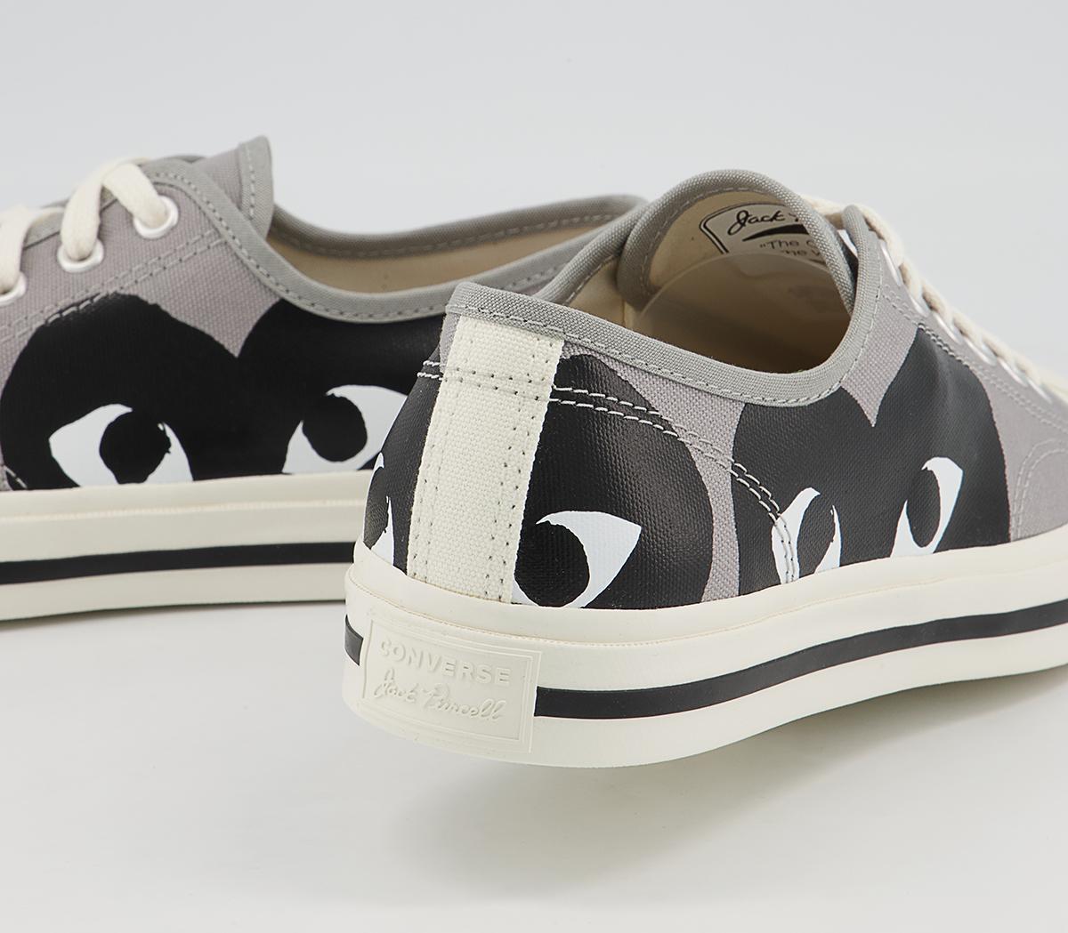 Comme Des Garcons Jack Purcell X Play Cdg Trainers Comme Des Garcons Jack Purcell X Play Cdg Trainers Grey Black