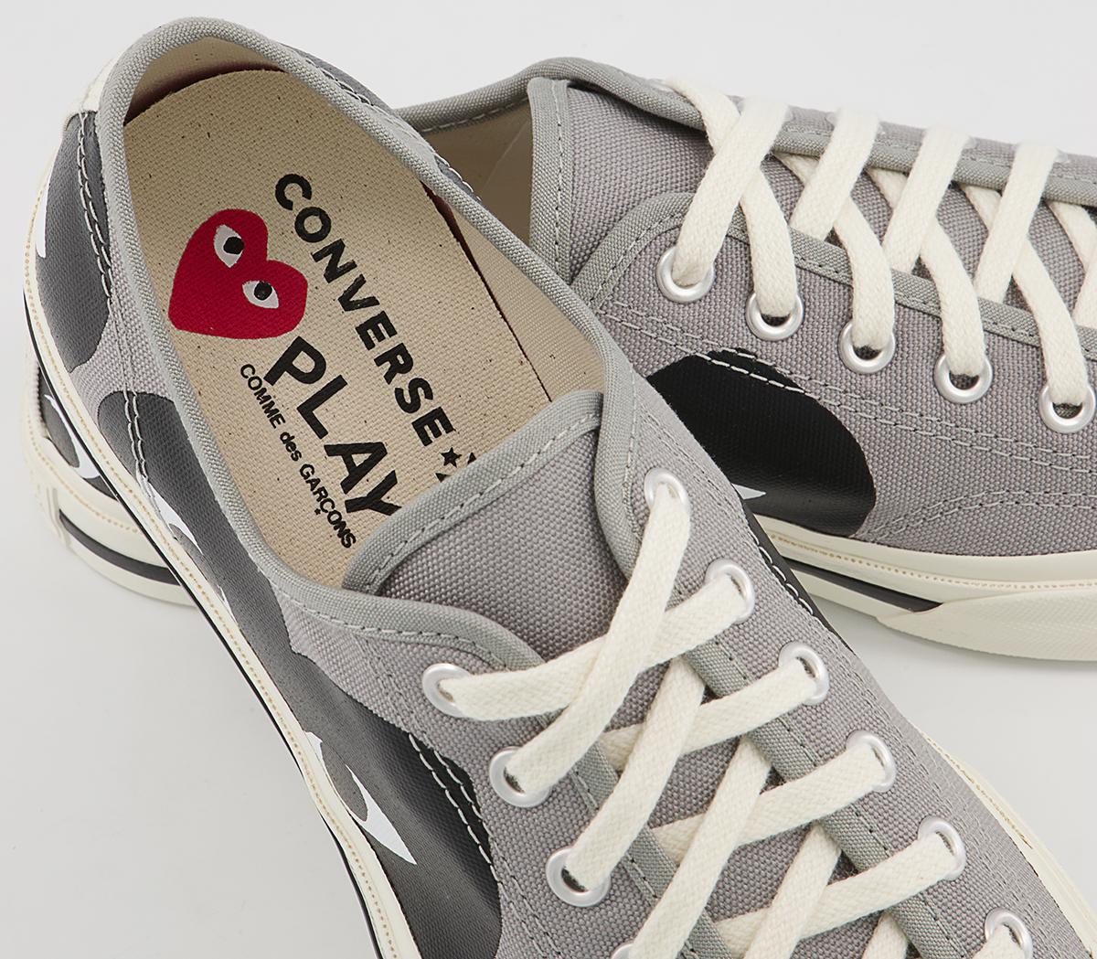 Comme Des Garcons Jack Purcell X Play Cdg Trainers Comme Des Garcons Jack Purcell X Play Cdg Trainers Grey Black