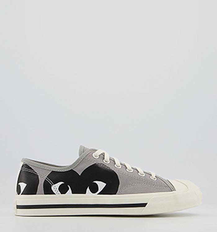 Comme Des Garcons Jack Purcell X Play Cdg Trainers Grey Black