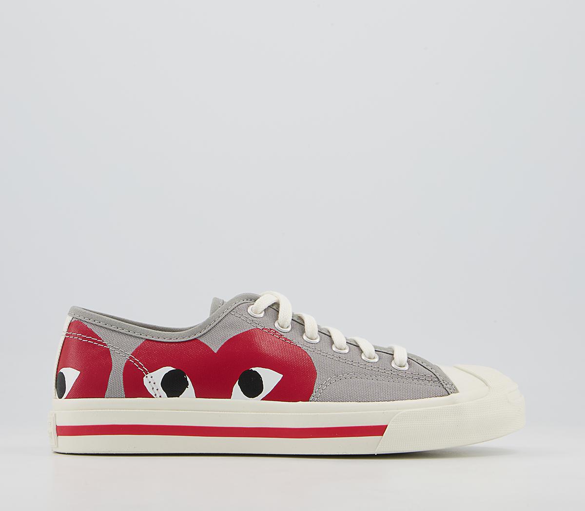 Comme Des GarconsJack Purcell X Play Cdg TrainersGrey Red
