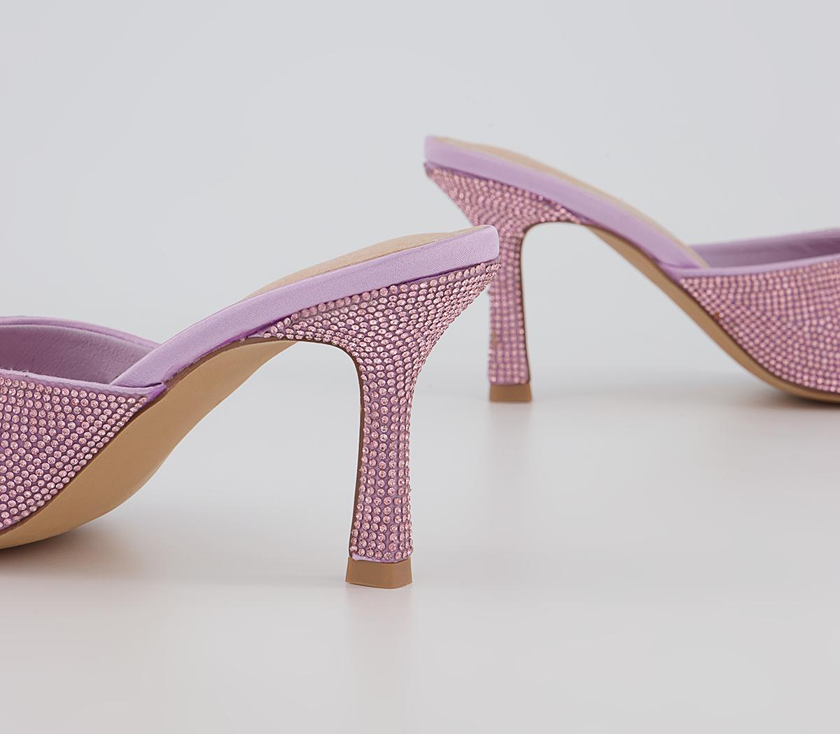 Office Mox Embellished Mules Office Mox Embellished Mules Lilac